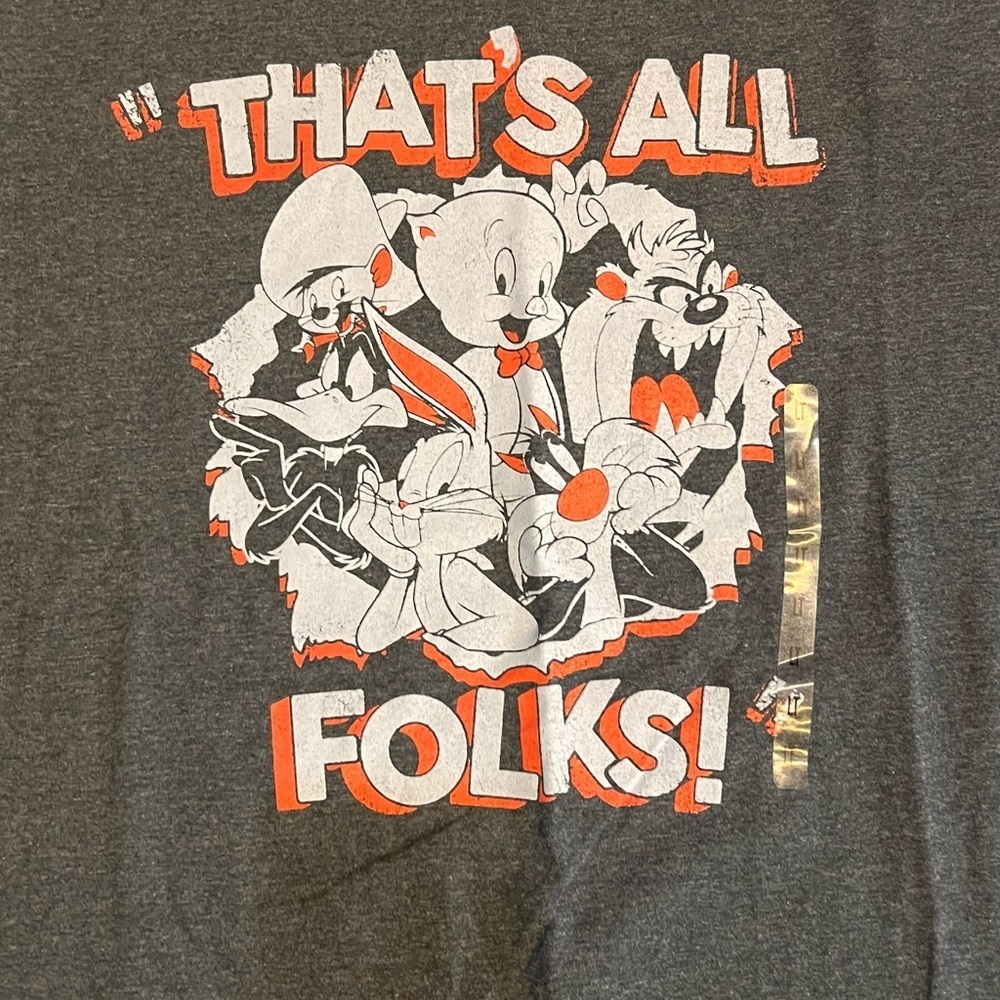 Warner Bros. Looney Tunes Charcoal Tee